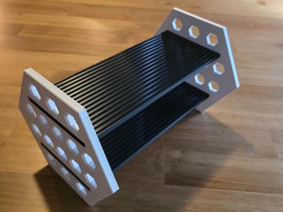GeoHex Shelf – Modern Style for Any Space