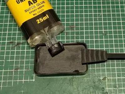 Epoxid Harz Schale