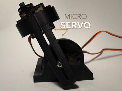 Adjustable Micro Servo Slide Arm