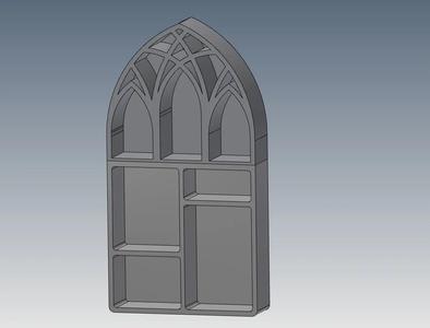 Gothic shelf