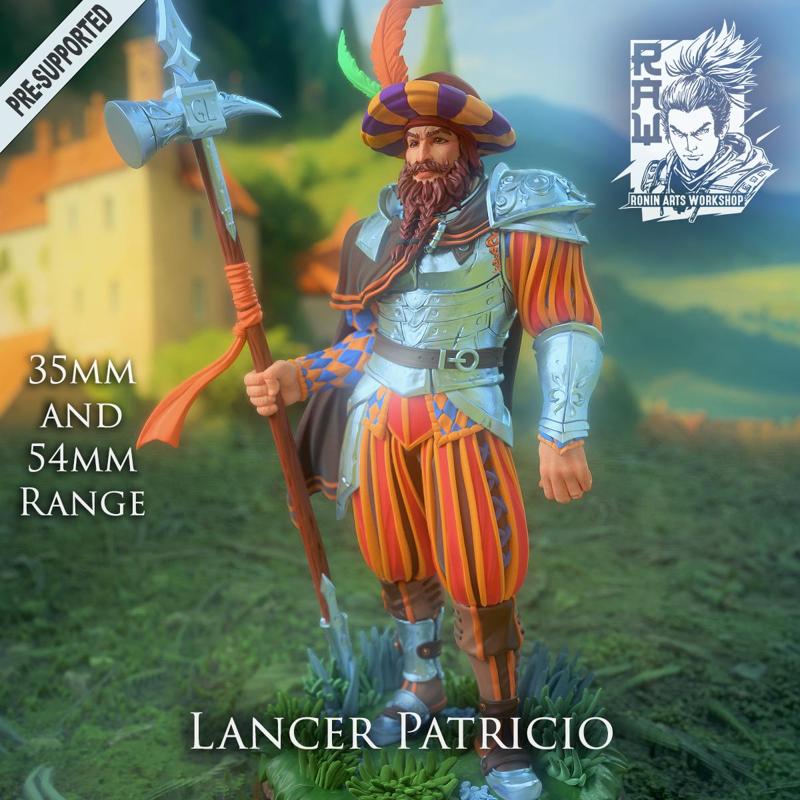 Patricio the Lancer – landsknecht style guard
