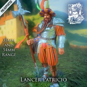 Patricio the Lancer – landsknecht style guard