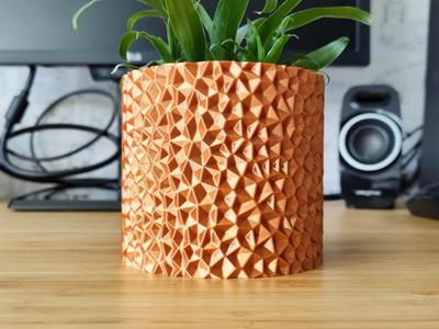 Pyrite Voronoi Pot and Planter – Vase mode design