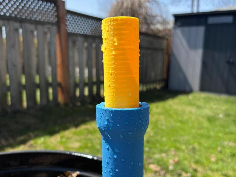 Pop up floating Rain Gauge