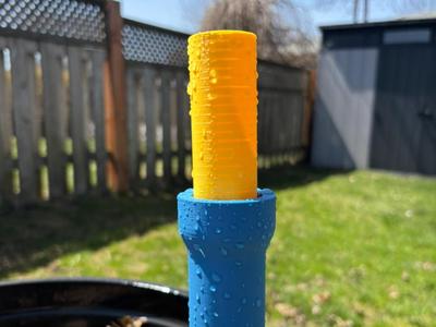 Pop up floating Rain Gauge