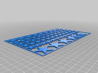 3D Printed Decorative Glow-In-the-Dark Stars   
