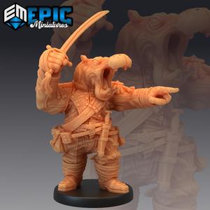 Hippo Soldier Commander / Hippofolk Warrior / Hippopotamus Army