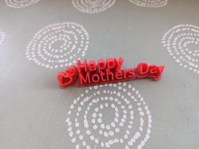 happy mother's day_ sweeping text   