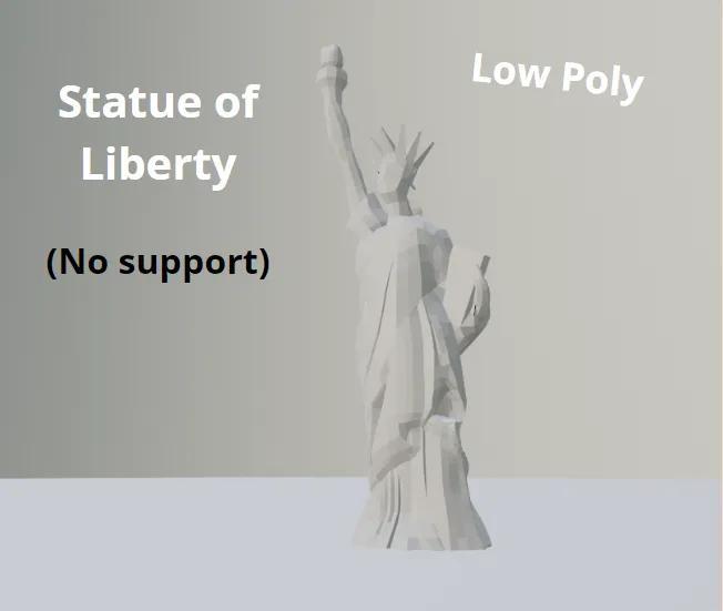 Statue of Liberty (Low-Poly)