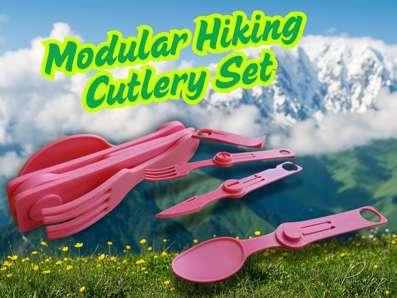 TrailSet – Hiking Cutlery Set