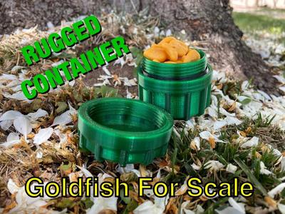 40mm Rugged Container with Gasket   