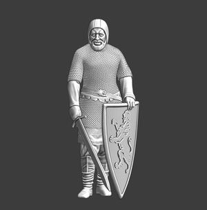 Kievan Rus medieval soldier resting