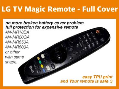TV LG Magic Remote – full cover for “old remote”