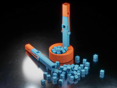 Pew Block Pen – The Ultimate Pocket Shooter!