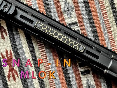 M-LOK Rail Cover Long Honeycomb AMS NO HARDWARE