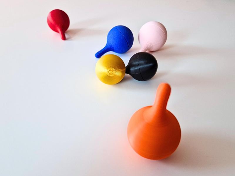 Spinning Top Ball Fidget Cat Toy