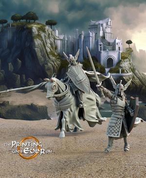 Swan Prince – On Foot and Mounted