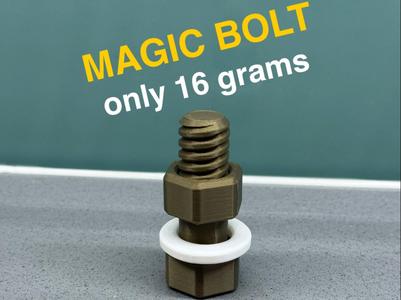 Magic Trick Nut & Bolt Trick *Just 16g*