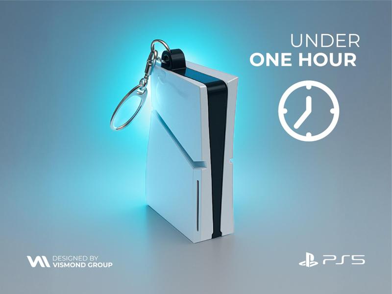 PS5 Keychain