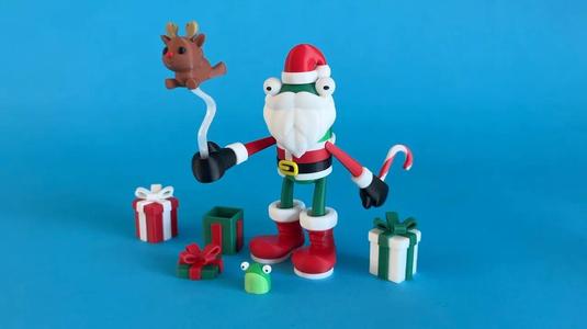 Santa Frog