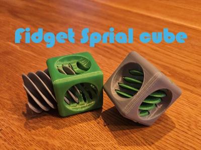 Fidget Sprial cube