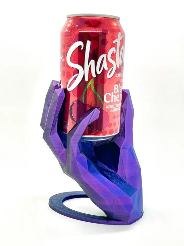 Hand Can Holder Low-Poly