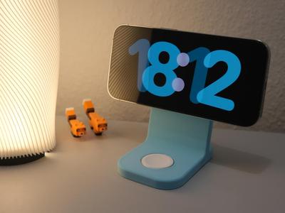 Stand for iPhone and Apple Watch Charger
