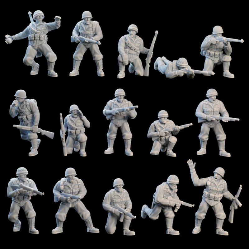 US Infantry – WWII US Soldiers Kickstarter