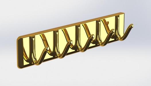 Key Rack – 5 Hooks