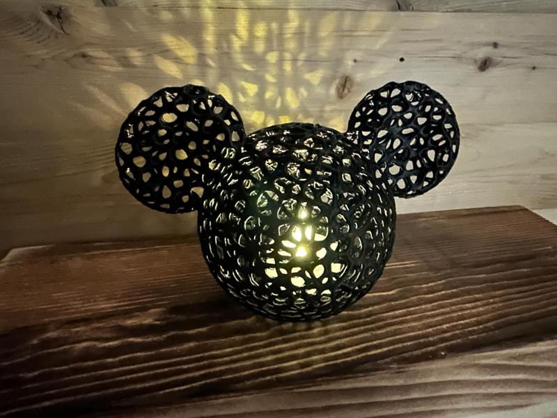Voronoi Mickey Mouse Multiple Uses