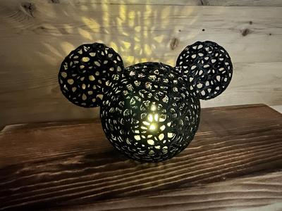 Voronoi Mickey Mouse Multiple Uses