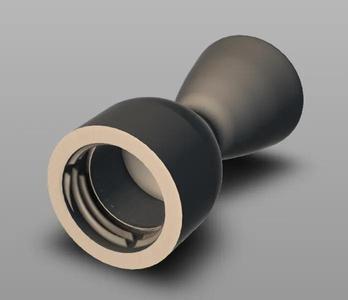de Laval Rocket Nozzle – plastic bottle cap thread