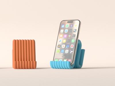 mobile phone stand. aesthtic wiggle phone rest
