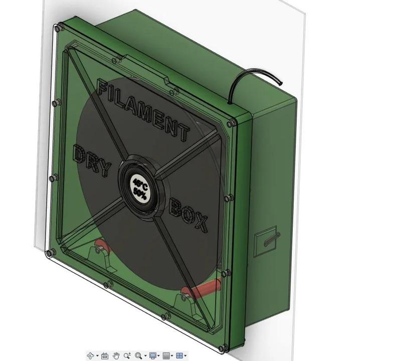 Side panel dry box mod Elegoo Centauri/ Anycubic Kobra s1   