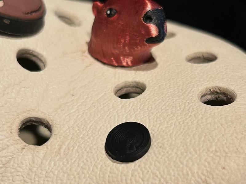 No Supports Crocs Charm / Jibbitz Base