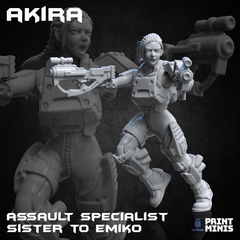 Akira – Assault Specialist – Automata Collection