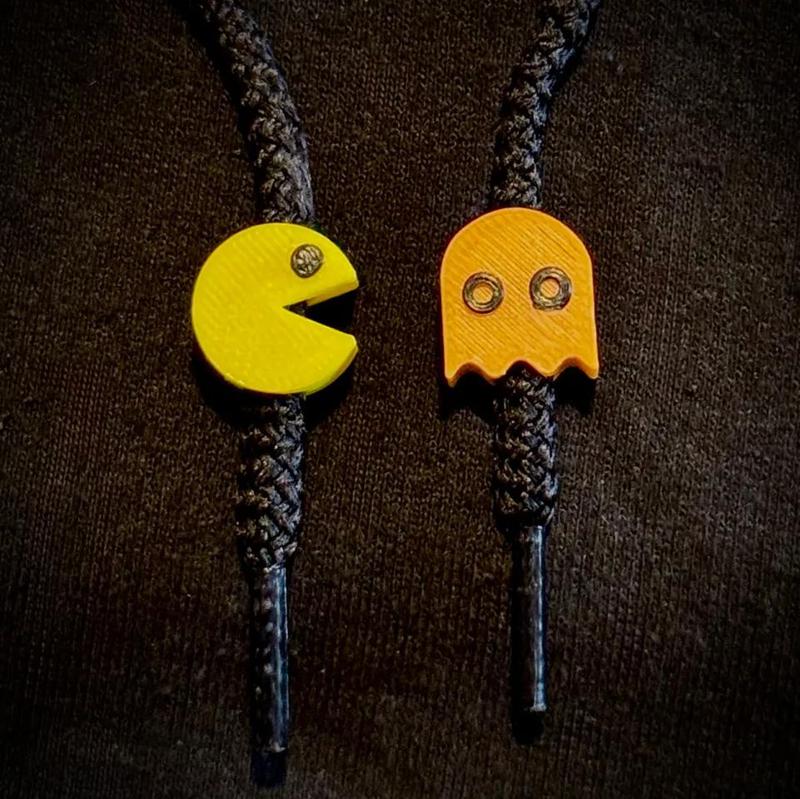 Pacman & Ghost Bead Set