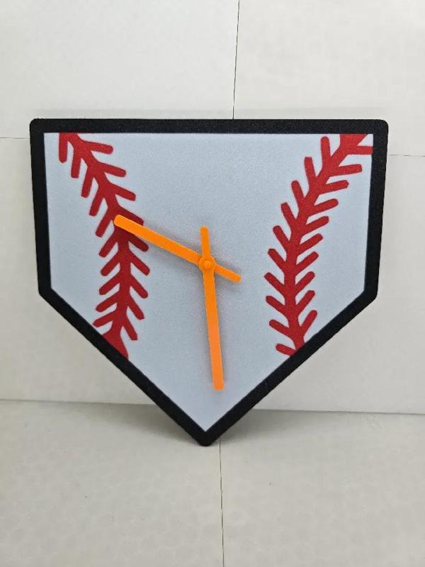 Home Plate Clock