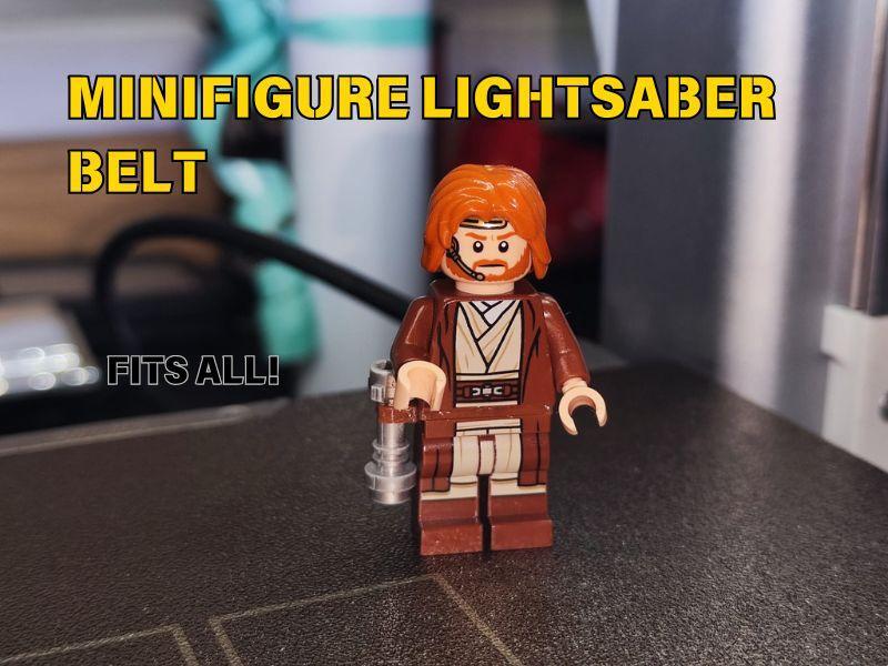 Minifigure Lightsaber Holder – Jedi Belt