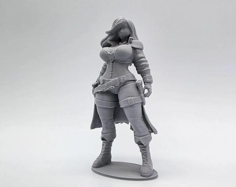 Female Pirate Captain Figurine   