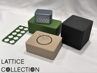 Storage Boxes (Large) - Lattice Collection