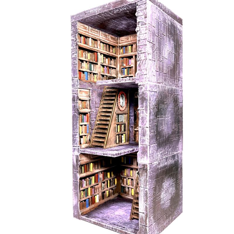 Wallhalla: Arcane Library Book Nook