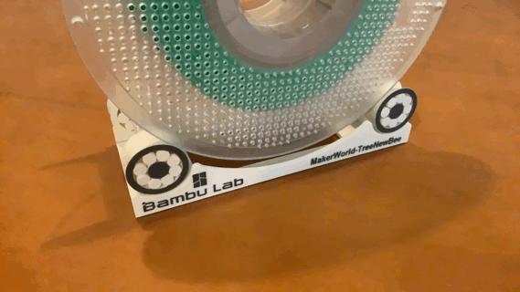 Print in place spool holder with printed bearings (Dec.10 2023 updated)