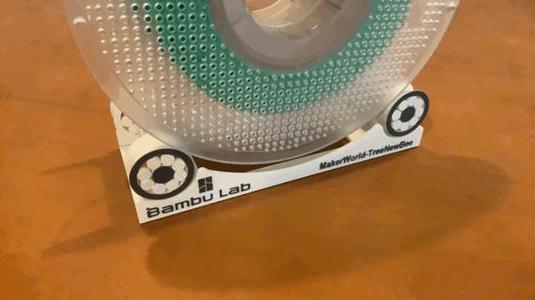 Print in place spool holder with printed bearings (Dec.10 2023 updated)
