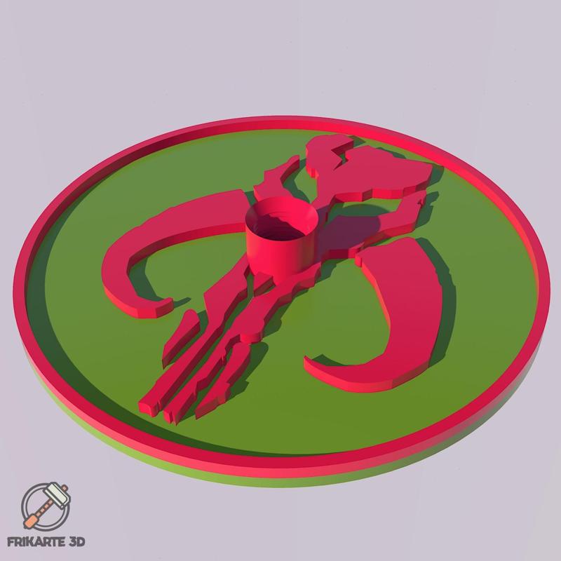 Boba Fett Helmet Display Stand