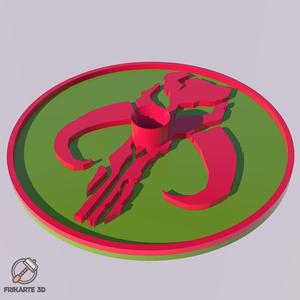 Boba Fett Helmet Display Stand