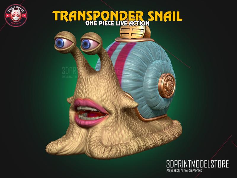 Den Den Mushi – Transponder Snail – One Piece Live Action