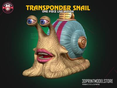 Den Den Mushi – Transponder Snail – One Piece Live Action