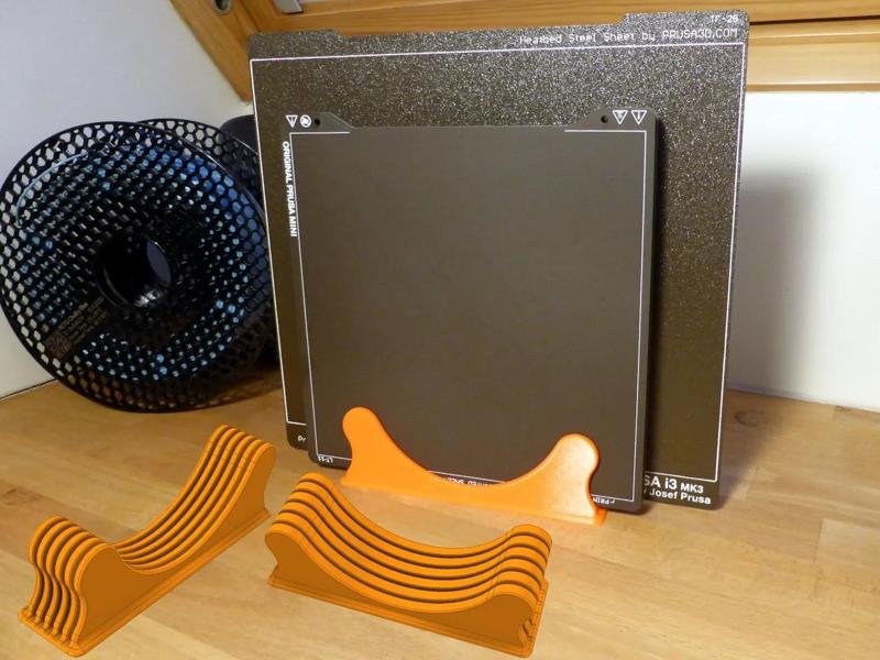 Build Plate Storage Rack   