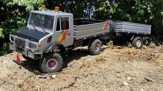 LDR/C P06 Unimog Trailer Tongue and Hitch Mount